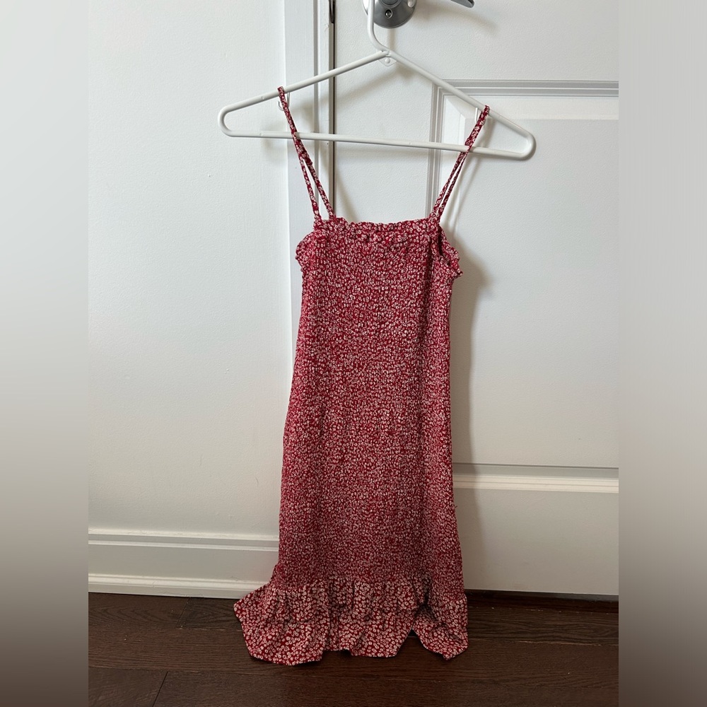 American eagle smocked dress